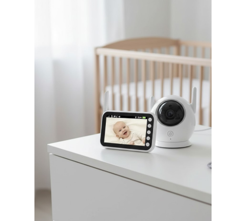4.5 İnç Ekranlı Gece Görüşlü Bebek Kamerası ve Monitörü