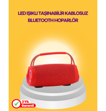 10W Güçlü Stereo Ses Sunan IPX6 Bluetooth Hoparlör