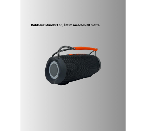 Bluetooth 5.1 Kablosuz Hoparlör Derin Bas RGB Işıklı