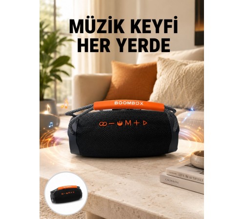 10W Çift Çıkış Güçlü Bluetooth Hoparlör Eller Serbest Yeni Nesil