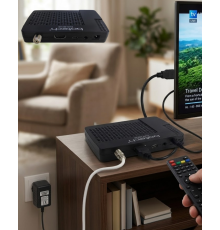 1080p HD Görüntü Kaliteli Uydu Alıcı HDMI Çıkışlı USB Destekli Kolay Kurulum
