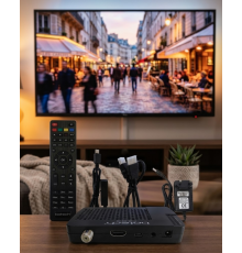 HD Uydu Receiver USB Medya Oynatıcı Özellikli Çok Dilli Menü Destekli