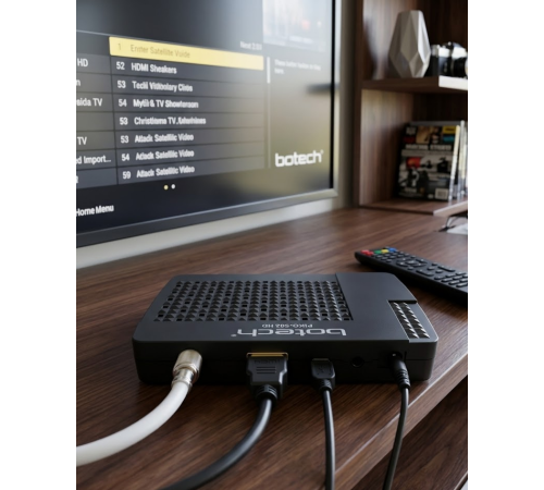 Full HD Uydu Alıcısı HDMI USB Girişli Yüksek Çözünürlüklü Dijital Yayın Cihazı