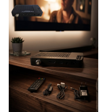 Yüksek Performanslı HD Uydu Alıcı Çoklu Dil Desteği USB Film İzleme Özelliği