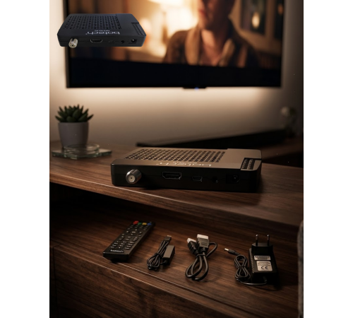 Yüksek Performanslı HD Uydu Alıcı Çoklu Dil Desteği USB Film İzleme Özelliği