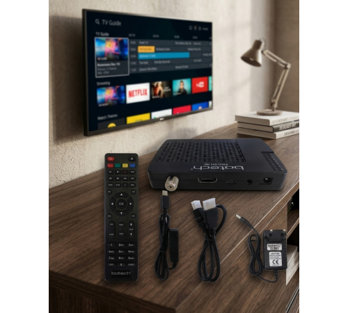 Full HD Uydu Alıcısı HDMI USB Girişli Yüksek Çözünürlüklü Dijital Yayın Cihazı