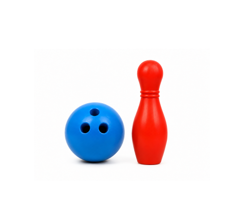 Çocuklar İçin Bowling Oyuncak Seti Eğlenceli Spor ve Aktivite Oyunu