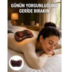 Taşınabilir Yoğurma Masaj Cihazı Boyun Bel Sırt Ayak Yeni Nesil