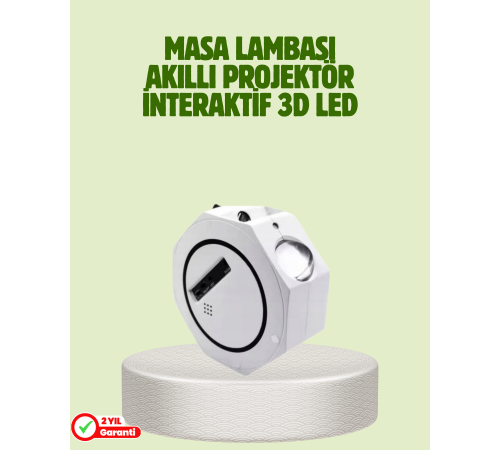 360° Döndürülebilir Yıldızlı Gökyüzü Projeksiyon Gece Lambası
