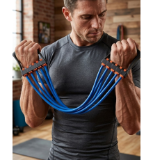 Fitness Direnç Lastiği Evde Spor İçin Çok Amaçlı Egzersiz Bandı