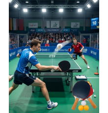 Masa Tenisi Oyun Seti 2 Raket 3 Top Evde Spor ve Eğlence