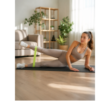 Spor Egzersiz Direnç Bandı Yoga Pilates ve Fitness Antrenman Lastiği