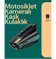 GoLook Destekli Motosiklet Kask Kamerası – 50 Saat Pil, Geniş Açı