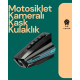 GoLook Destekli Motosiklet Kask Kamerası – 50 Saat Pil, Geniş Açı