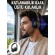 Ergonomik Konforlu Kablosuz Kulak Üstü Bluetooth Kulaklık Yeni Nesil