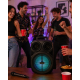 Bluetooth Taşınabilir Karaoke Hoparlör 6.5 İnç Mikrofonlu RGB Işıklı USB TF Kart Destekli