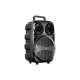 RGB Işıklı Bluetooth Karaoke Hoparlör Mikrofonlu USB TF Kart Destekli Taşınabilir Speaker