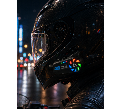 Kask Üstü Kamera Bluetooth Müzik ve Çağrı Özellikli Geniş Açılı Lens