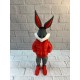 Bugs Bunny Dekoratif Figür 10×34 cm Modern Tasarım