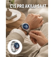 Dayanıklı Kordonlu Şarjlı Akıllı Saat Yeni Nesil