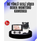 720P Bebek Kamerası Uzaktan Kontrollü Gece Görüşlü Monitör
