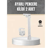 Kolay Montajlı Pencere Açılma Sınırlayıcı 2’li Set