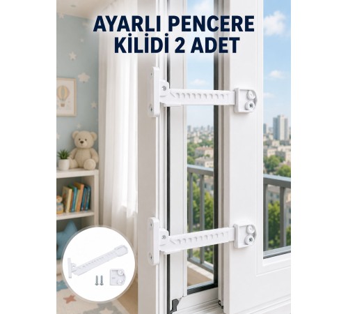 İçe Açılan Pencereler İçin Güvenlik ve Sınırlayıcı Aparat Yeni Nesil