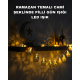 Pilli Ramazan ve Bayram LED Işık Zinciri Cami Temalı Dekoratif