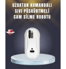 2800 Pa Güçlü Emişli Akıllı Cam Temizleyici Robot