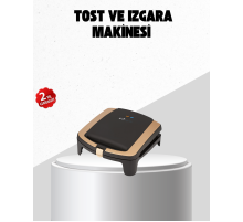 Tost Makinesi Ev Tipi Pratik Kullanım 4 Tost Kapasiteli