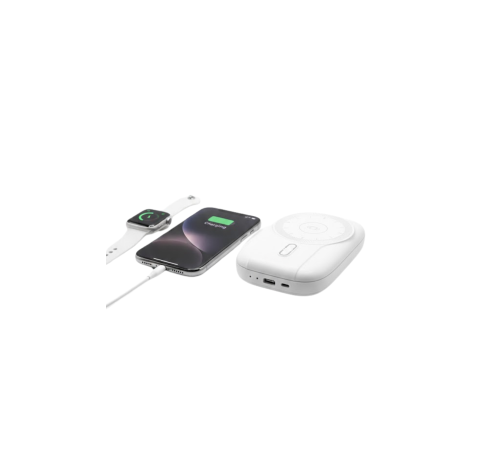 Kablosuz ve Kablolu Şarj Destekli 10000 mAh Taşınabilir Powerbank