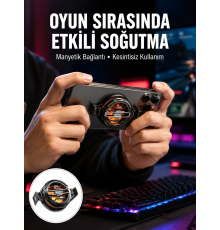 Tüm Telefonlarla Uyumlu Kompakt Soğutucu Yüksek Performanslı Hızlı Soğutma Yeni Nesil