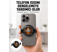 Mobil Oyunlar İçin Serinletici Telefon Fanı | Sessiz Çalışma | Geniş Kıskaçlı Tasarım Yeni Nesil