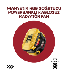 Akıllı Dijital Kontrollü Soğutucu | AI & Standart Mod | 7 Kanatlı Fan Tasarımı