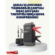 Şarjlı 12000 mAh Araç Akü Takviye ve Hava Kompresörü 4’ü 1 Arada