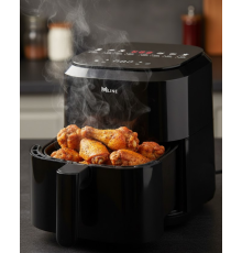 Yağsız Pişirme Teknolojili 4L Cam Hazneli Dokunmatik Airfryer 1360W