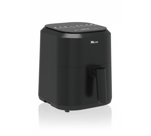 1360W Güçlü 4 Litre Kapasiteli Dokunmatik Cam Hazneli Airfryer