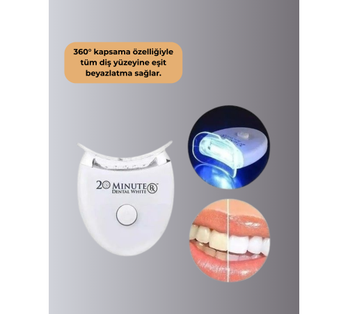 LED Işıklı Profesyonel Diş Beyazlatma Seti