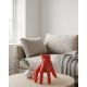 3D Dekoratif Kırmızı El Biblo 17x16 cm Modern Ev Aksesuarı