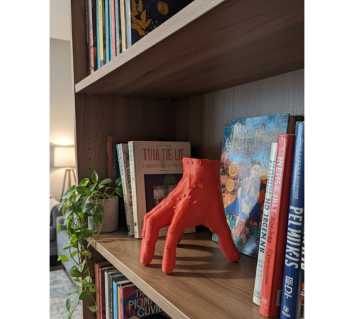 3D Modern Kırmızı El Obje 17x16 cm Ev ve Ofis Dekorasyonu