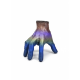 3D Multicolor El Biblo 27x22 cm Sanatsal ve Dikkat Çekici Dekor