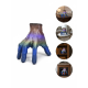 3D Tasarım Rengarenk El Biblo 27x22 cm Özgün ve Şık Aksesuar