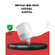 Enerji Tasarruflu Şarjlı LED Ampul 30W Beyaz Işık