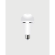 Acil Durumlar İçin Şarjlı LED Ampul 6400K Soğuk Beyaz 30 Watt