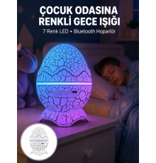 Dinazor Yumurta Gece Lambası Yeni Nesil