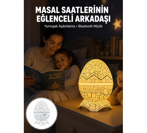 Ayarlanabilir Parlaklık ve Sis Efektli Atmosfer Lambası Yeni Nesil