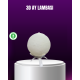 Şarjlı 3D Baskılı 16 Renk Ay Lambası Stand