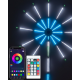 RGB LED Duvar Dekoru Sökülebilir Kollu Havai Fişek Işık Sistemi