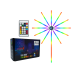 Uygulama Destekli RGB LED Havai Fişek Duvar Aydınlatması
