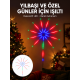 Akıllı RGB LED Havai Fişek Duvar Lambası Kumandalı ve Uygulama Kontrollü Yeni Nesil
